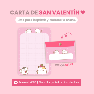Carta San Valentín - Amigos
